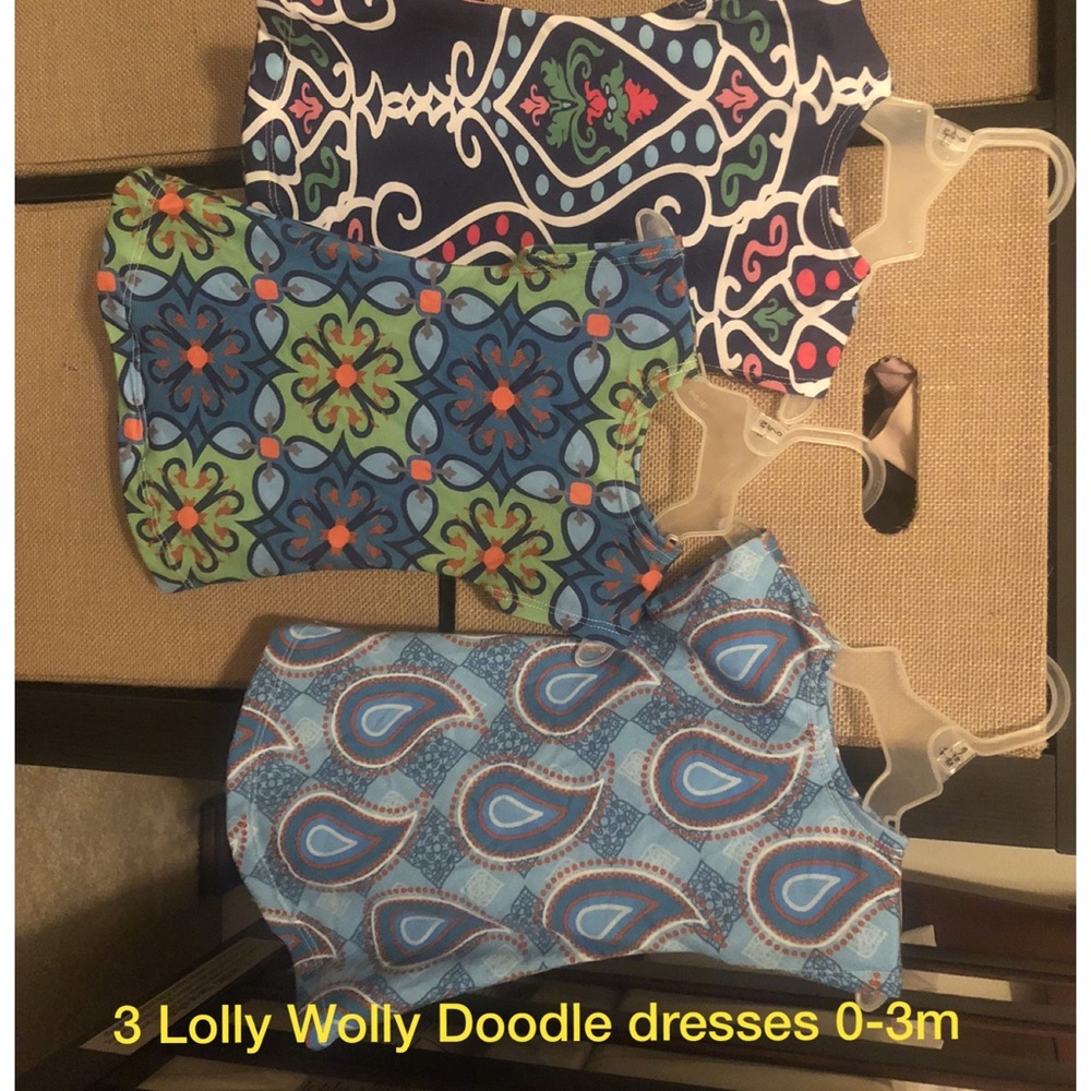 3 Lolly Wolly Doodle dresses